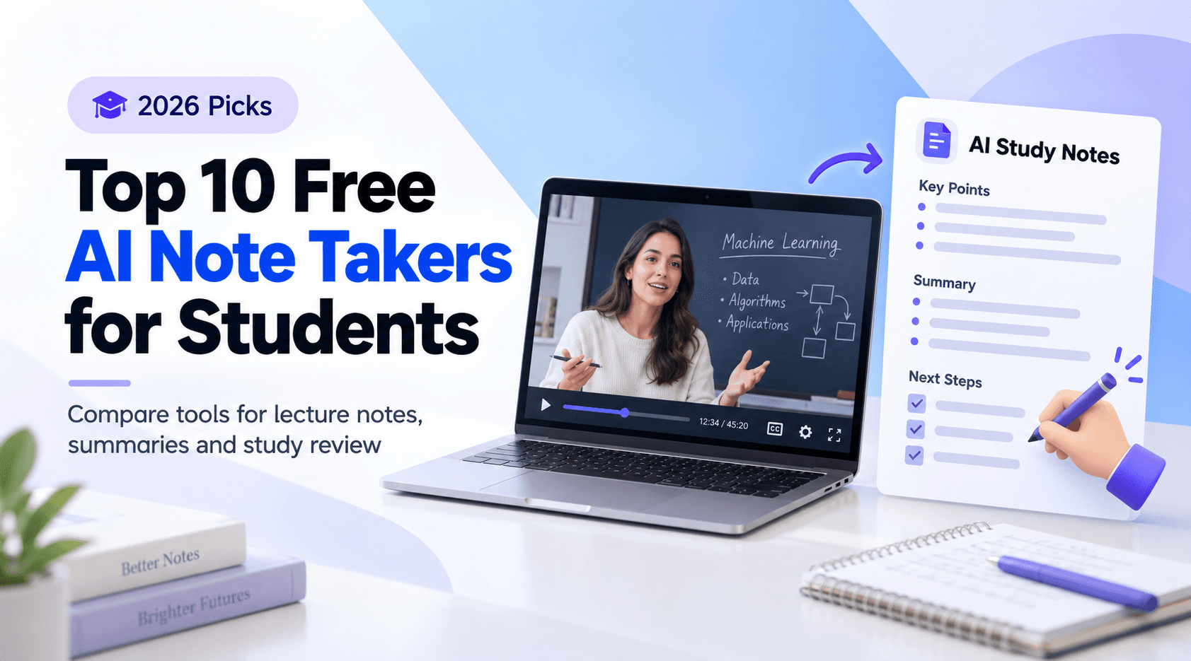 10 Best Free AI Note Takers for Students in 2026